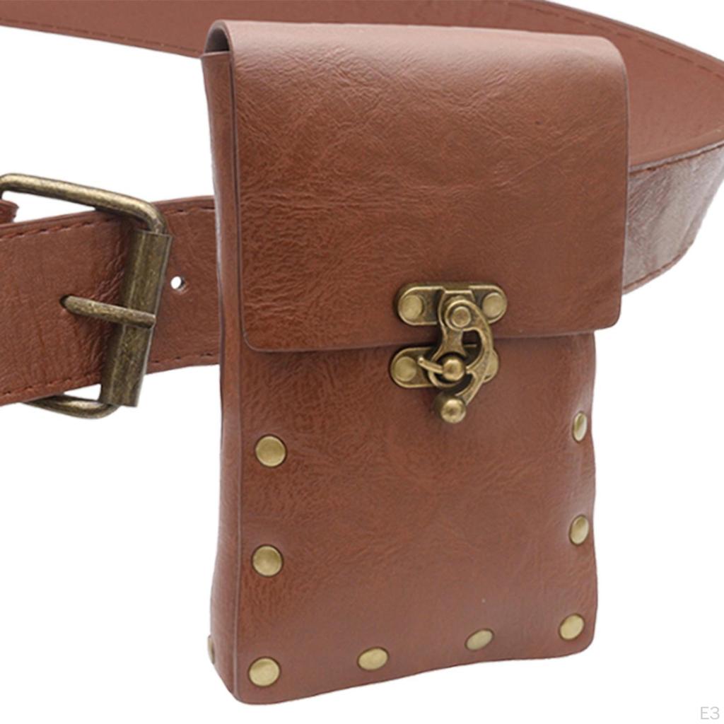 Belt Pouch Waist Bag Casual Portable Phone Holder for Gift Performance Halloween