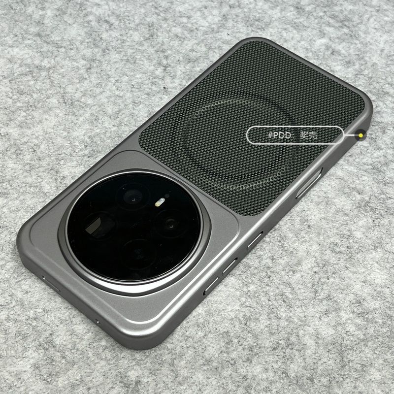 Magnetic Case For Honor Magic 8 Pro Case For MagSafe Grid PU Leather Pattern Electroplated PC Hard Phone Cover Dustproof Bumper
