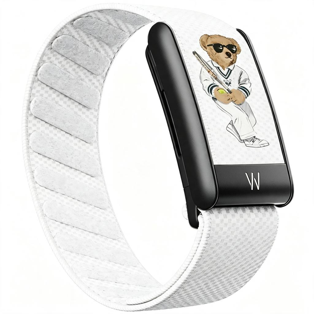 Cartoon Printed Magnetic Loop Nylon Strap With Frame Replacement Kit Compatible With Whoop 5.0 MG Breathable Fitness Wristband