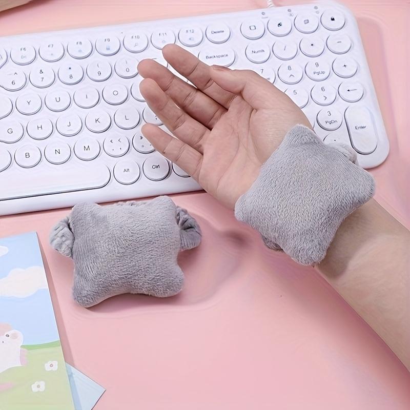 Ergonomic Wrist Support Pillow for Office Workers, Anti-Fatigue Keyboard and Mouse Hand Rest Cushion, Comfortable Desk Accessory for Computer Use