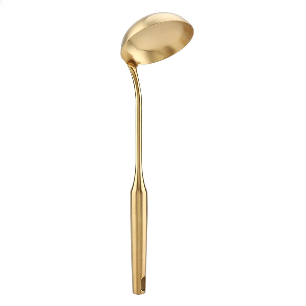 Stainless Steel Ladle Spoon Big Soup Ladle Kitchen Spatula Turner Cooking Tool