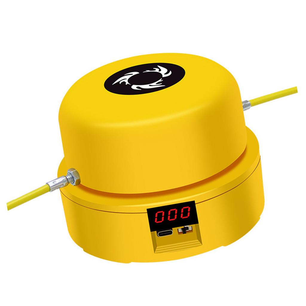 Jump Rope Machine Adjustable 1‑10 Speed Level Wireless Remote Control Motorized Skipping Rope Fitness Workout Equipment