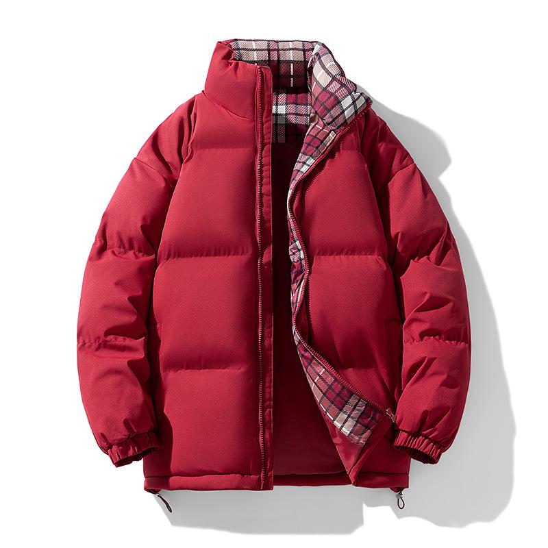 2025 Autumn/Winter Trendy Korean Style Stand Collar Couple Cotton Jacket - Bestseller In Cross-Border Outerwear