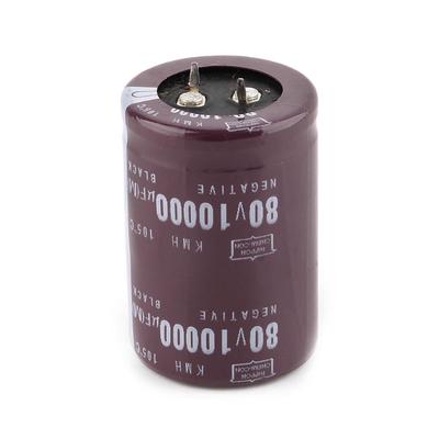 35x50mm 80V 10000uF Elektrolitik Kondansatör Filtre Akım Kondansatörü Ses Amplifikatörü için
