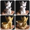 Creative Angel Candle Holder Silicone Mold For DIY Jewelry Resin Crafts And Succulent Planter Decorations