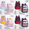 Sesame Baby Diy Badge School Backpack With Oxford Fabric For Kids Daily Use