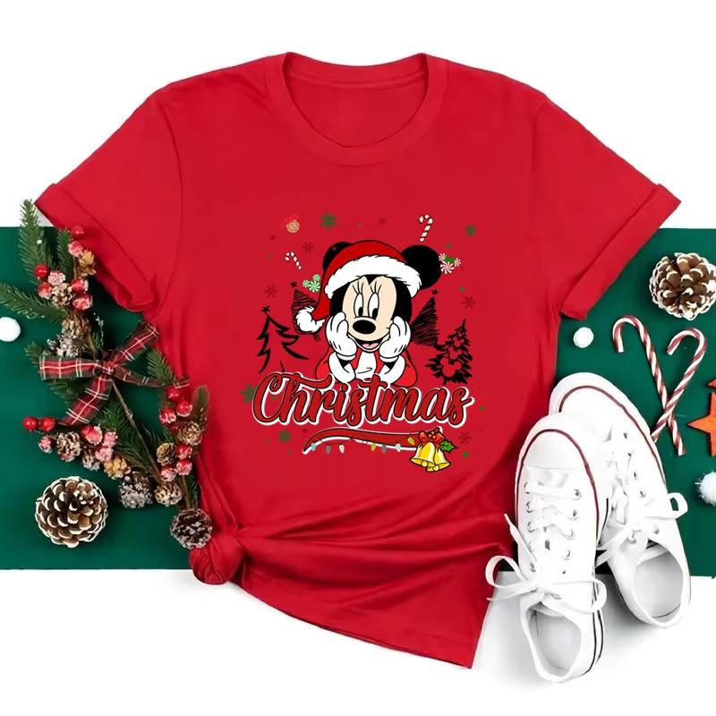 Merry Christmas   Printed TShirt Unisex Womens Cute Y2K Santa Claus TShirt Unisexs Top Harajuku Style Clothing Soft Cotton