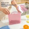 Saco Congelador 1000 1200 1500Ml Auto Selante À Prova de Vazamento Reutilizável Saco para Conservar Fresco Para Piquenique Refrigeração de Alimentos
