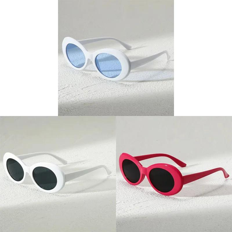 123Pcs Fashionable Oval Frame Glasses With Retro Academic Style Suitable For Street Pography And As A Holiday Gift