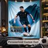 Gobelin Cristiano Ronaldo Niestandardowy Tekst z Nazwą Spersonalizowany Gobelin do Powieszenia na Ścianie Wystrój Ściany Domu
