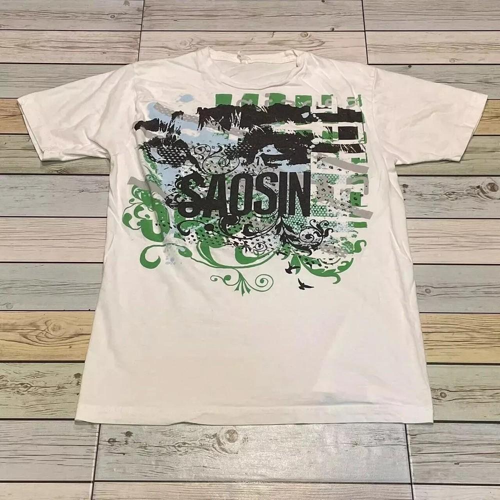 Saosin Band Tour Emo My Chemical T Shirt FUll Size S5XL Unisex T-Shirt S