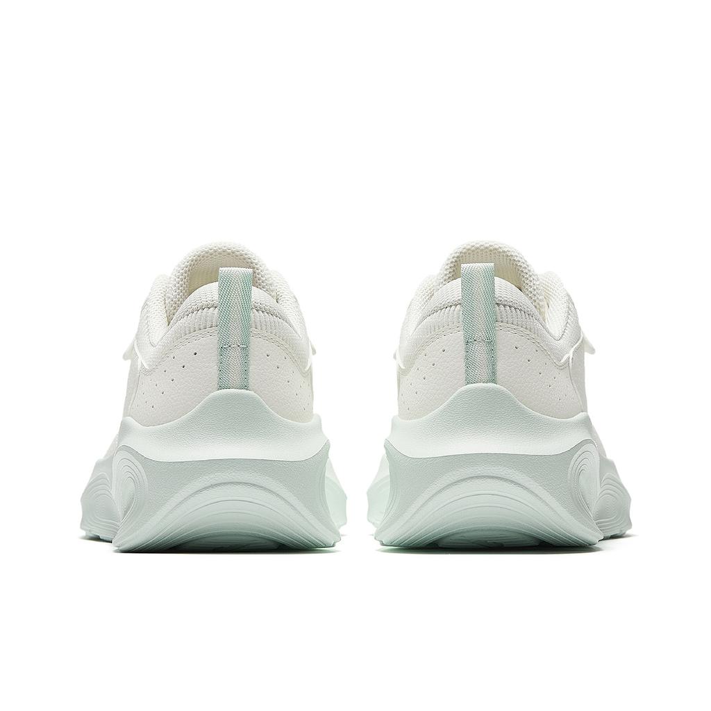 Anta Training Shoes With Shock Absorption And Breathability Women Sneakers Ivory-White Oxygen-Green 922537702Q-6