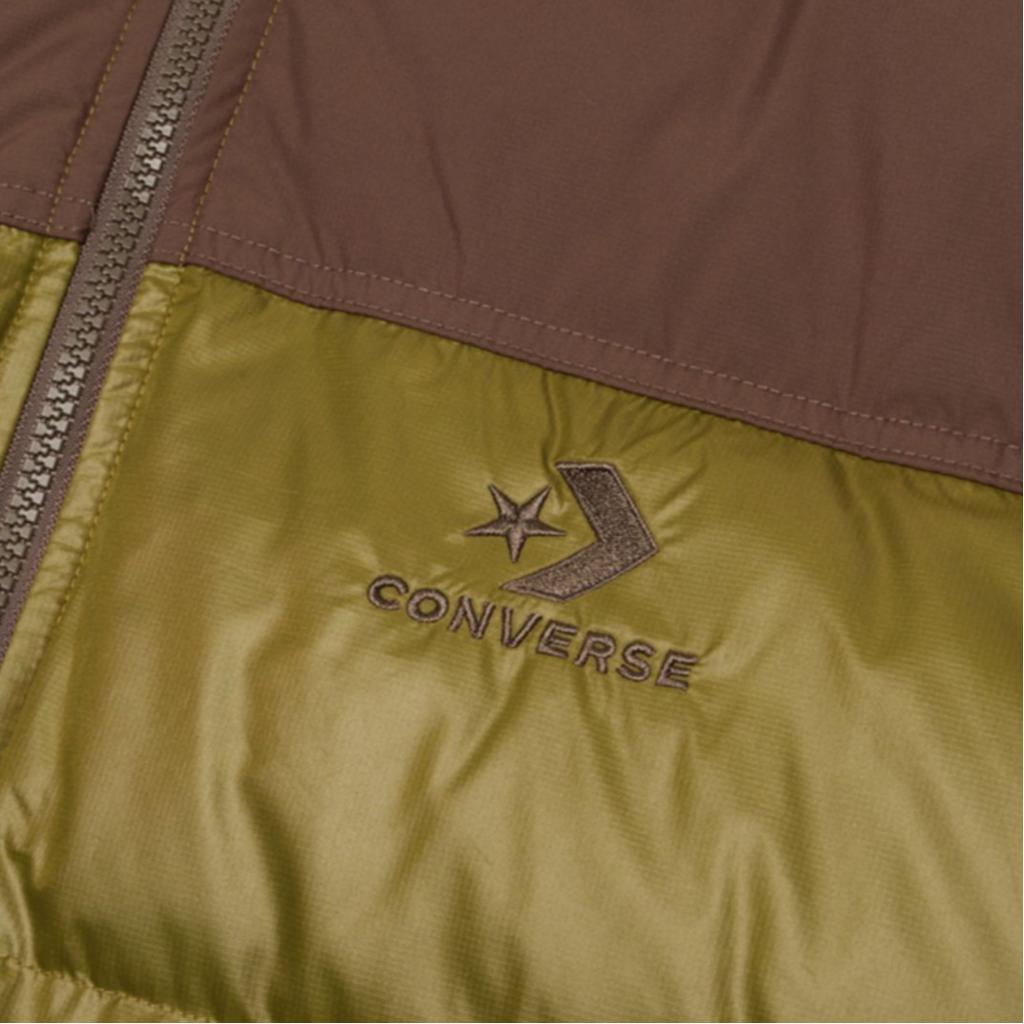 New Converse Down Jackets Men's Green 10025252-A03