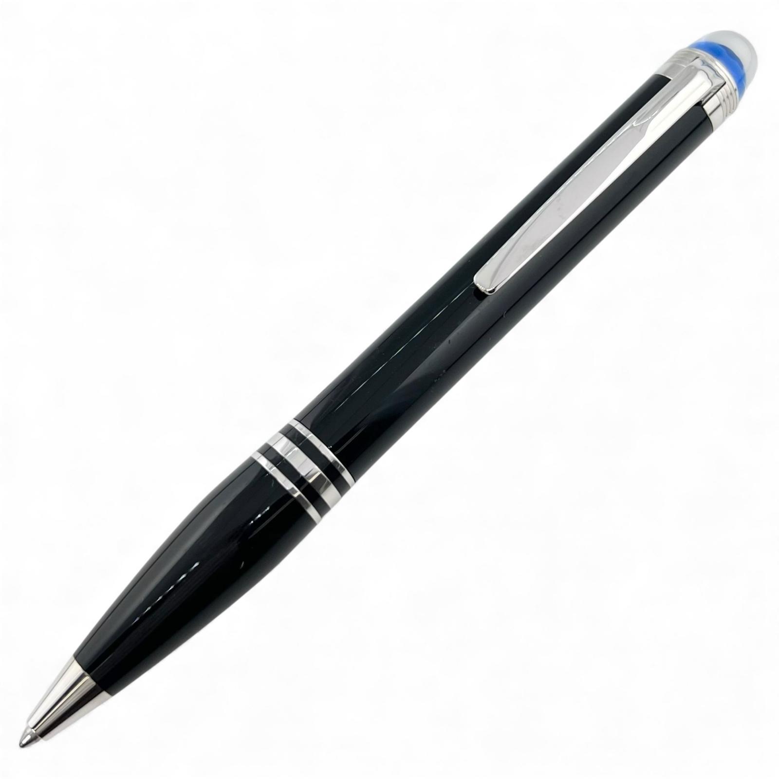 

Чудова кулькова ручка MONTBLANC Starwalker Blue Dome Біла Зірка Поворотний Тип Чорна Вживана