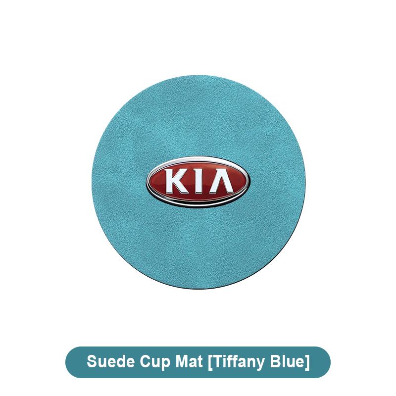 

1pcs 2025 Fashion New Car Styling Anti Slip Insert Cup Coasters Car Accessories For KIA sportage ceed sorento cerato optima picanto rio soul k3 k5 1pcs светло-синий