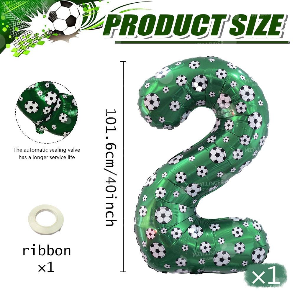 40inch Football Print Digital Balloon Football Print Birthday Party Decoration Competition Venue Layout Digital Balloon0-9