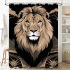 Floral Unicorn Shower Curtain Custom Personalized Name Elizabeth Decorative Bath Accessories Soft Waterproof Fabric Bathroom
