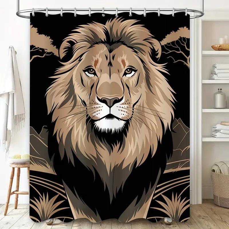 

Floral Unicorn Shower Curtain Custom Personalized Name Elizabeth Decorative Bath Accessories Soft Waterproof Fabric Bathroom W90xH180cm