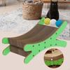 Cat Couch Scratcher Cardboard Scratch Lounger Bed Scratching Nest for Sleeping Resting