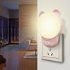 LED Night Light Bedsides Lamp Night Light EU US UK Plug Lamp Gift For Home Bedroom Kitchen Children Corridor Cute Night Lamp