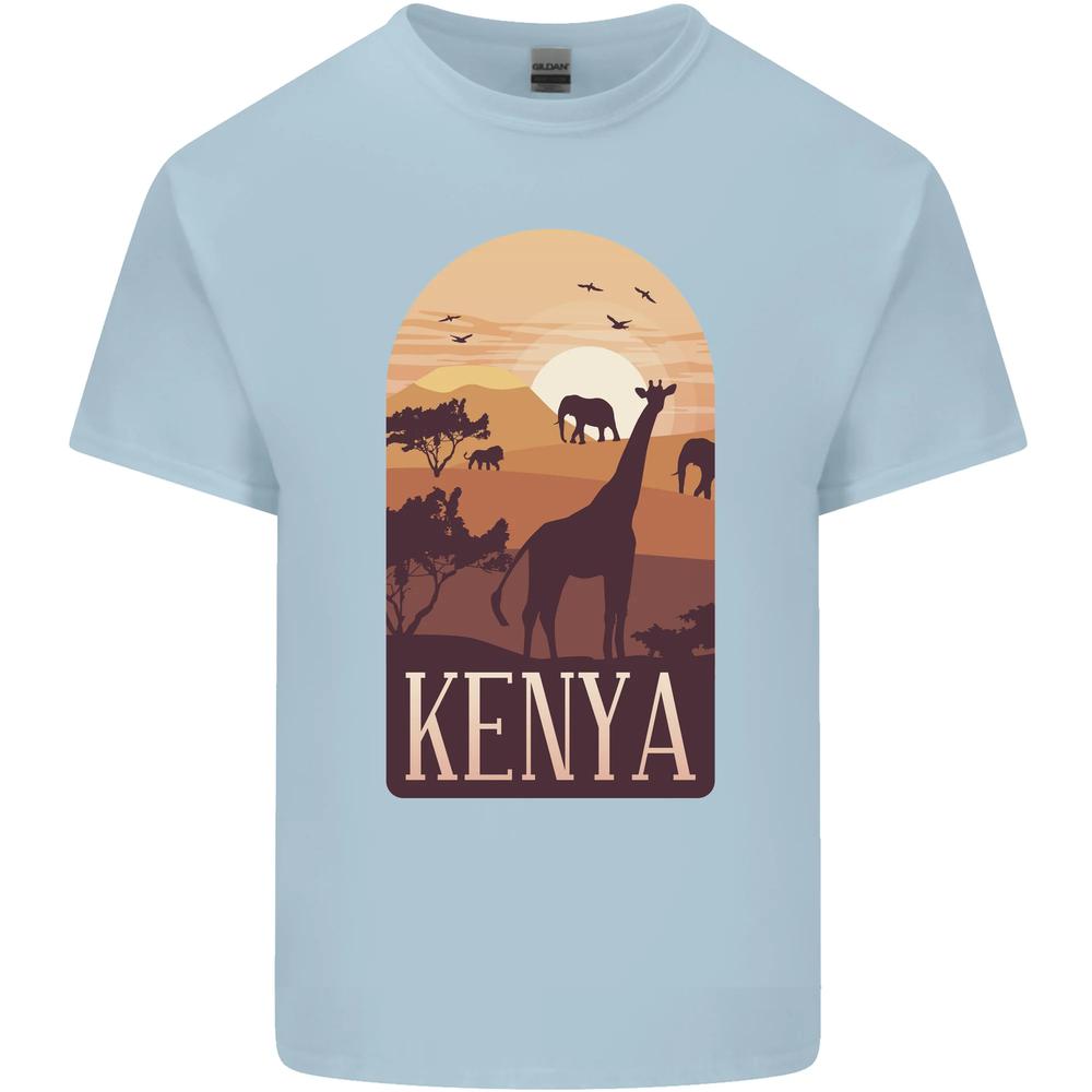 Kenya Safari Souvenir Unisexs Cotton TShirt Tee Top