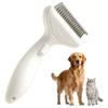 Stainless Steel Cat Dog Dematting Comb Dog Hair Removal Brush Comb  Pet Accessories
