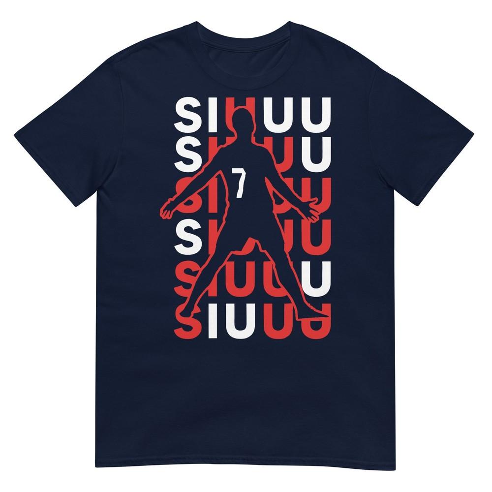 Siuuuu Funny Soccer Present For Soccer Lovers Fan Kids Boys TShirt S
