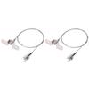 90cm Picture Hanging Wire 30kg Load Adjustable Stainless Steel Hanging Rope for Photo Frames Lamps