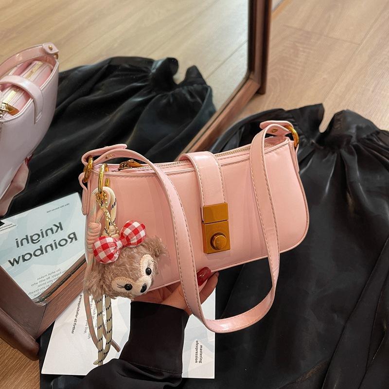 Underarm Bag Women's 2025 New Spring Popular Fashion High-end Casual Versatile Single Shoulder Crossbody Small Square Bag