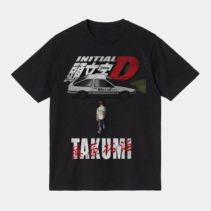 

Футболка Initial D Fujiwara, 90-е годы, гоночное аниме, бутлег, футболка S-4XL 4XL