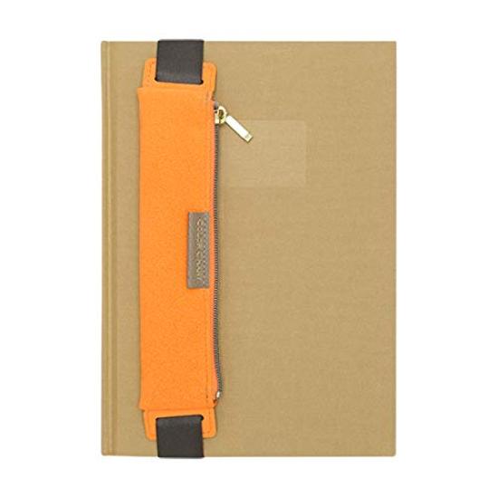 Color Chart Band Pencil Case A5 Lantern Traveler's (73 Cherry)