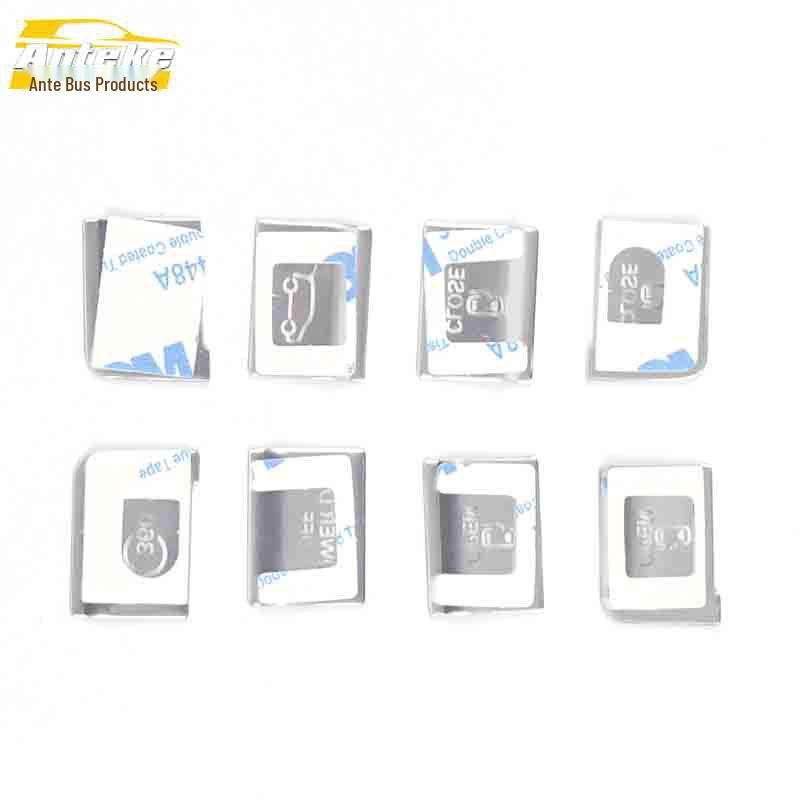 IMAX8 Aluminum Alloy Headlight Control Button Sticker for Left Center Console (Fits 21 Models)