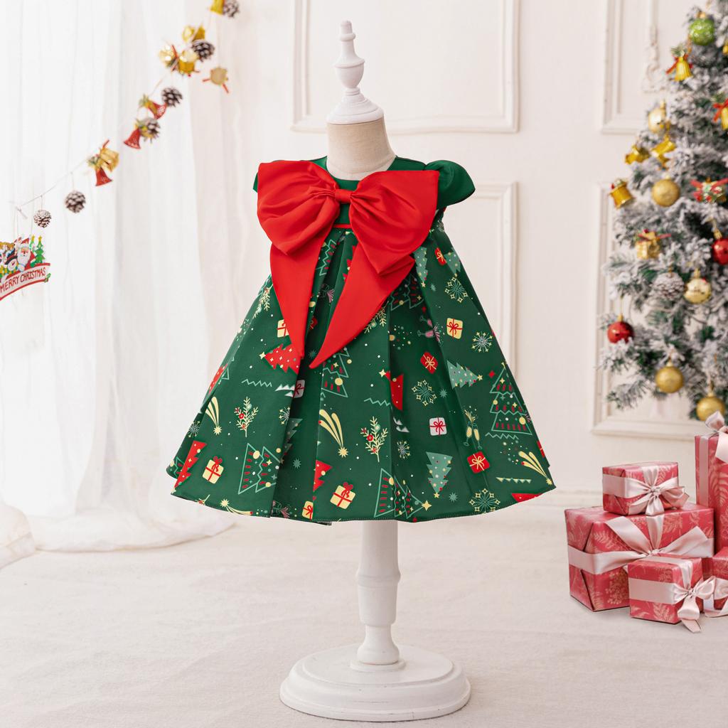 Summer Wedding Flower Girls Dress Toddler Baptism 1st Birthday Dress Baby Girl Clothes Princess Wedding Lace Party Kids Costume
