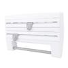 Kitchen Wrap Dispenser Wall Mounted Easy To Install Multipurpose Foil Dispenser for Home Use