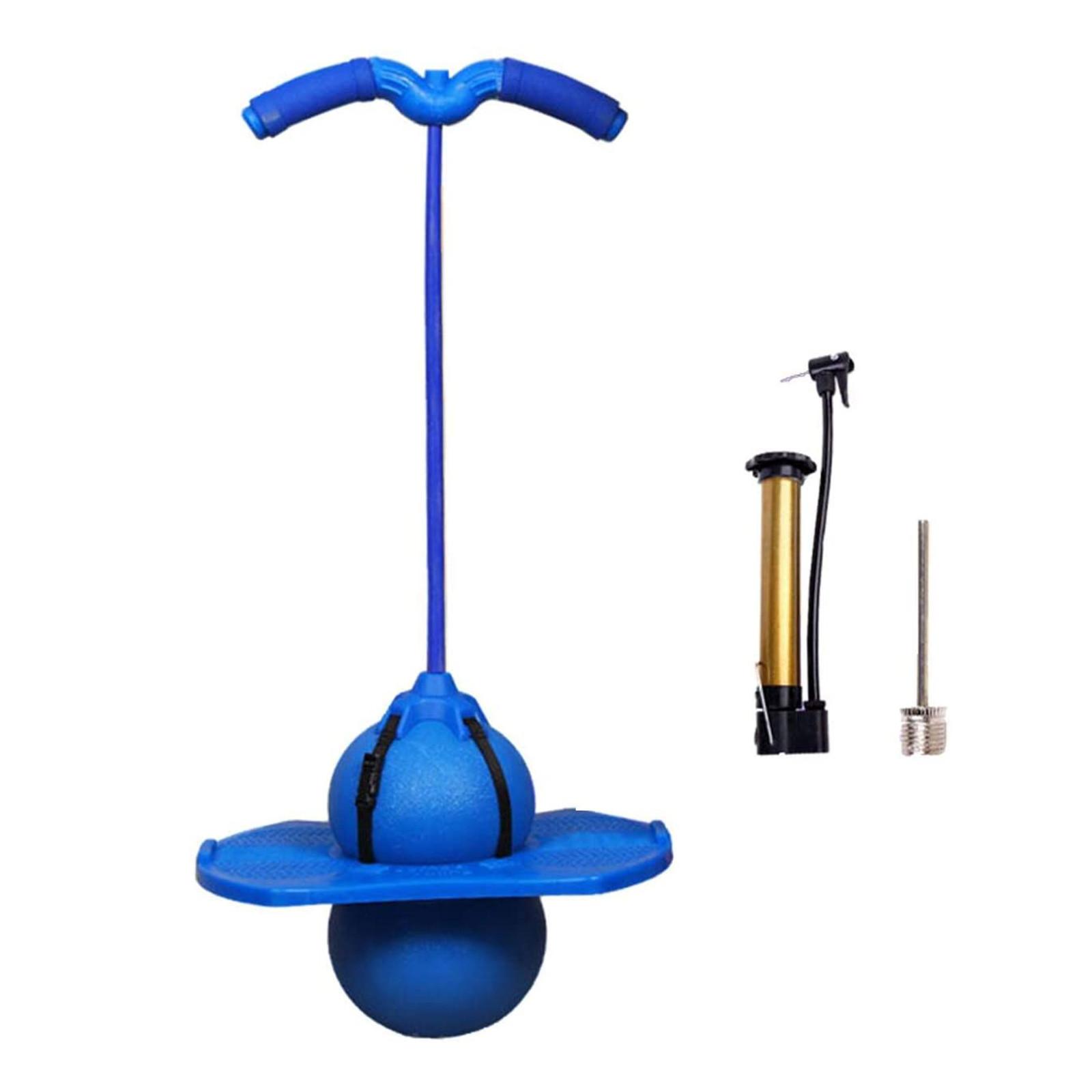 Children Ball Pogo Jumper Rubber Pogo Stick Gym Ball for Adults Children