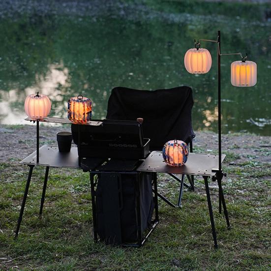 Outdoor Lantern Lampshade Lightweight Waterproof PP Board Camping Light Shade Hanging