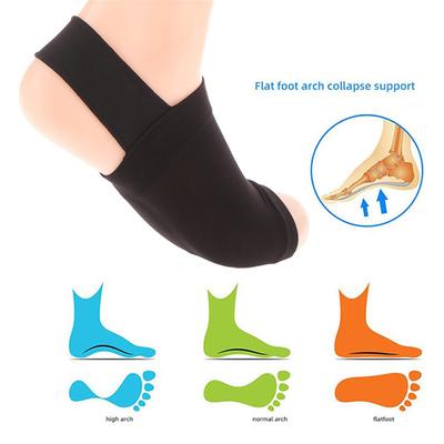 1 Paar Fußgewölbestützende Einlegesohlen für Damen Herren Plattfußkorrektur Plantarfasziitis Schmerzlinderung Ärmelsocken Orthopädische Einlegesohlen