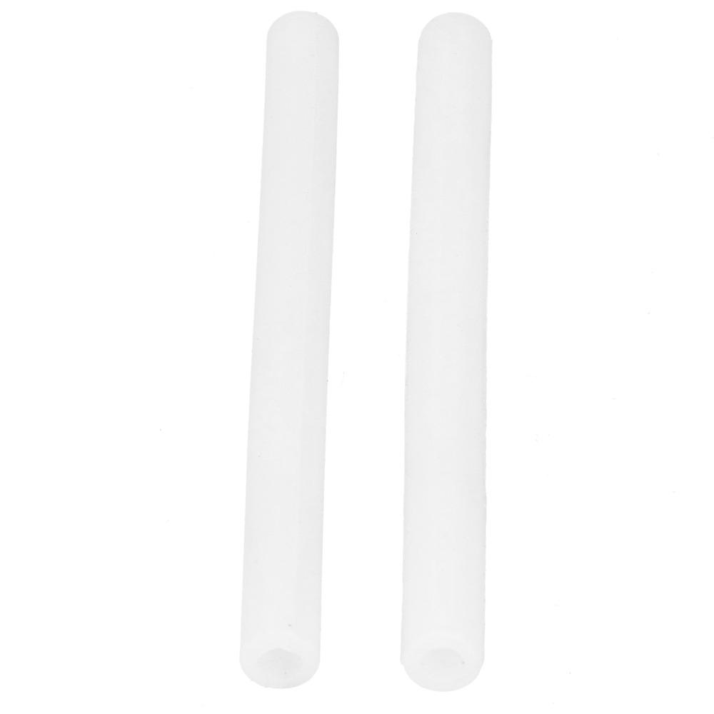 2 Pcs Stable Milking Machine Short Tube Soft Milker Short Tube Milking Machine