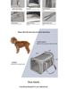Portable Large Capacity Breathable Pet Carrier Handbag for Cats and Dogs