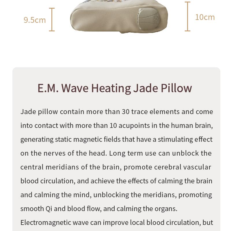 Rainbow Natural Latex Massage 7 Kristaller Kudde Negativ Jon Kudde Ametist Jade Ädelsten Sova Ingen Uppvärmd Terapi Kudde