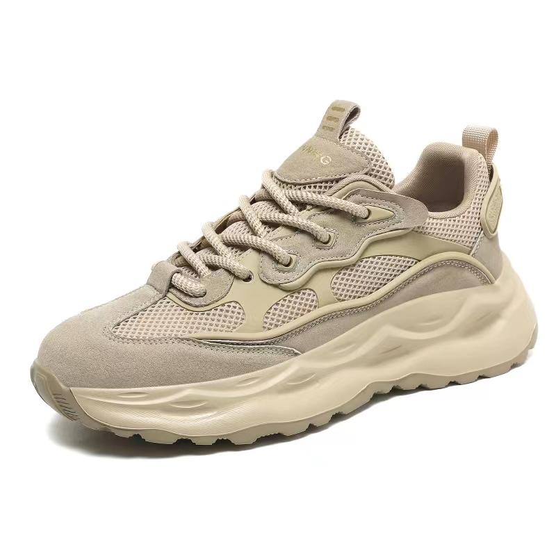 

Мужские кроссовки дышащие кроссовки баскетбольные кроссовки амортизирующая подошва 8312 45 коричневый