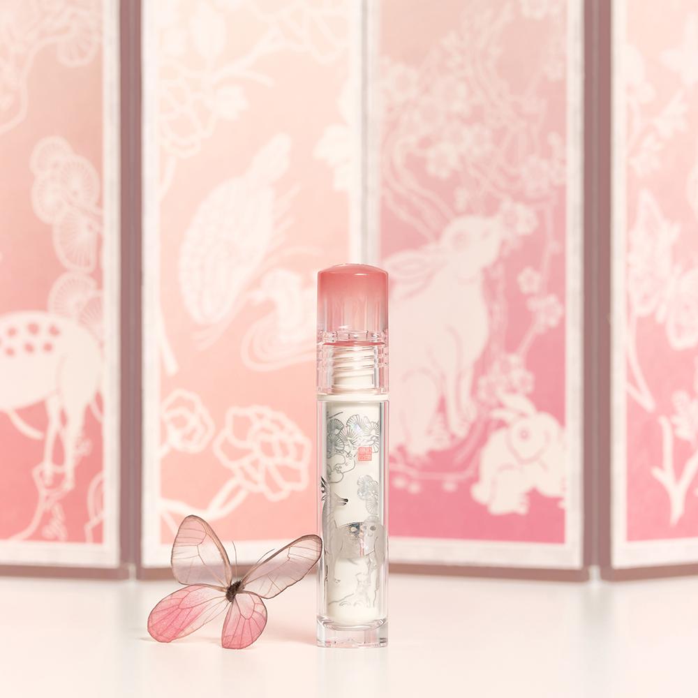 [Royal Edition] CLIO Crystal Glam Tint 3.4g (+ Lucky Pouch Comb Keyring Gift) 32 Fluffy Garden Pink