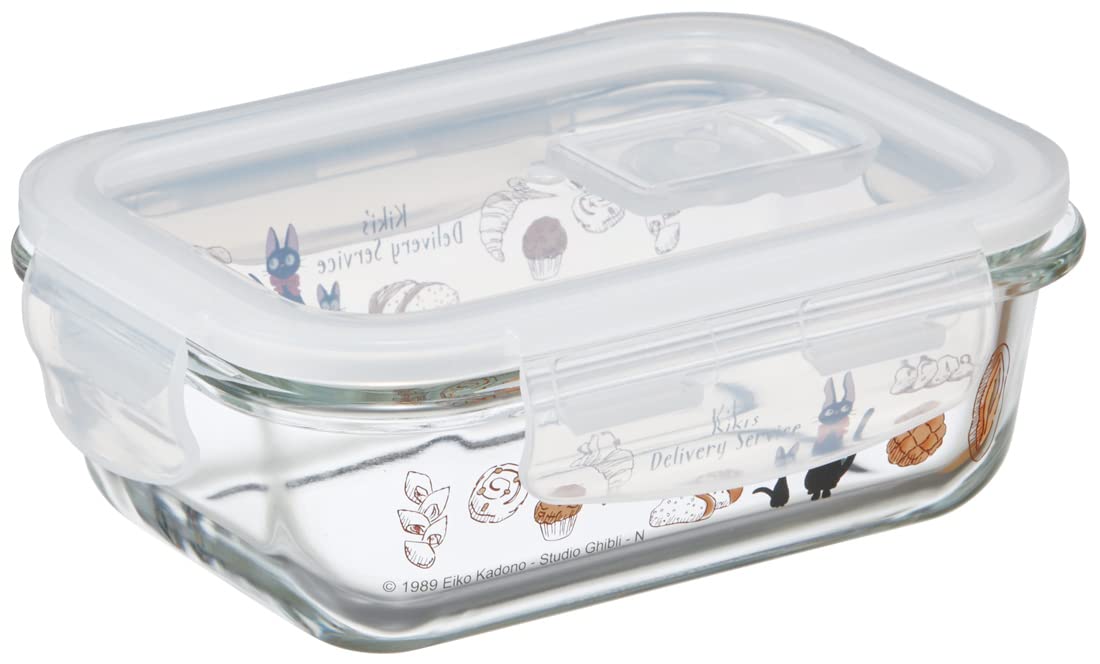 

Skater Glass Storage Container Delivery Service 370ml S Oven Microwave Dishwasher Safe Heat-resistant Kiki s GBST4-A