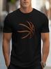 Basketball Print Unisex Summer T-shirt