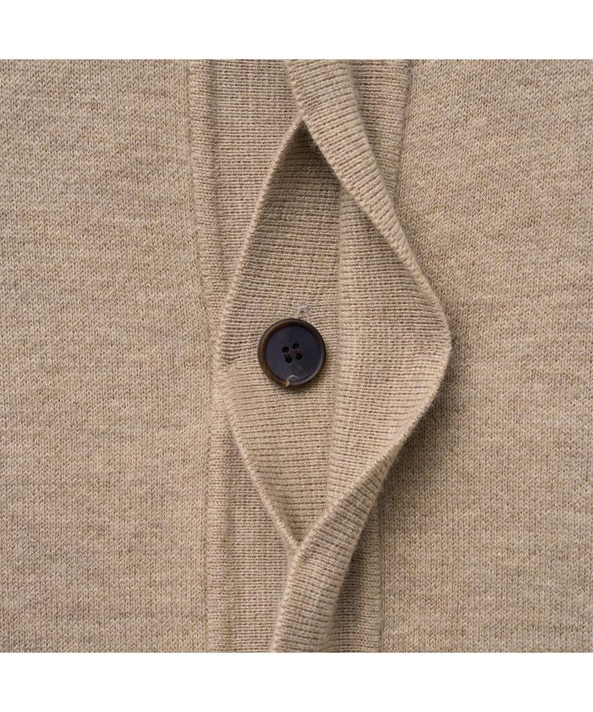 Iolo Merino Wool A-One Knit Jacket_Oatmeal