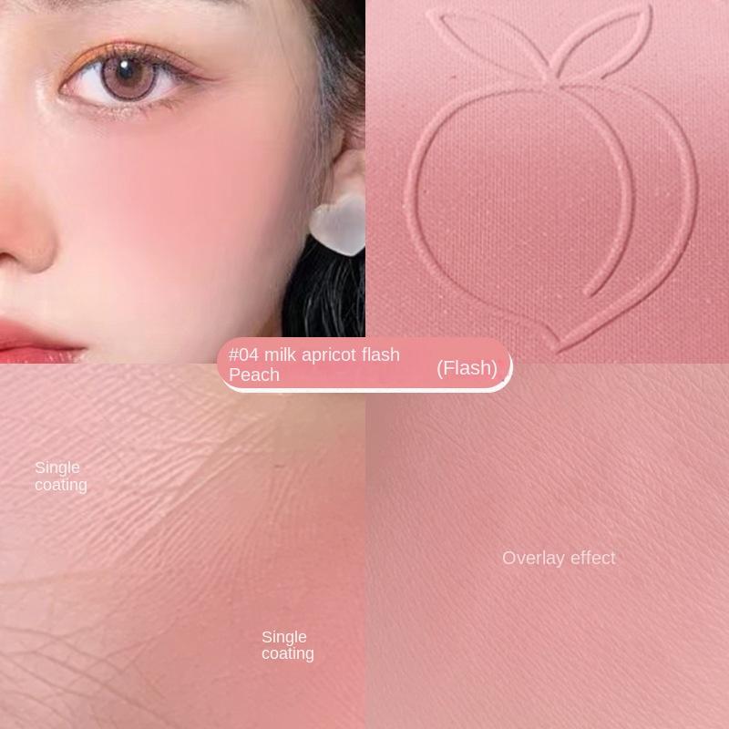 Gradient Blush Matte Pseudo Vegan Cute Genki Girl Nude Makeup Rouge Delicate