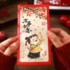 6pcs Traditional New Year Red Envelopes Red Envelopes Lucky Money Packets  Wedding Birthday