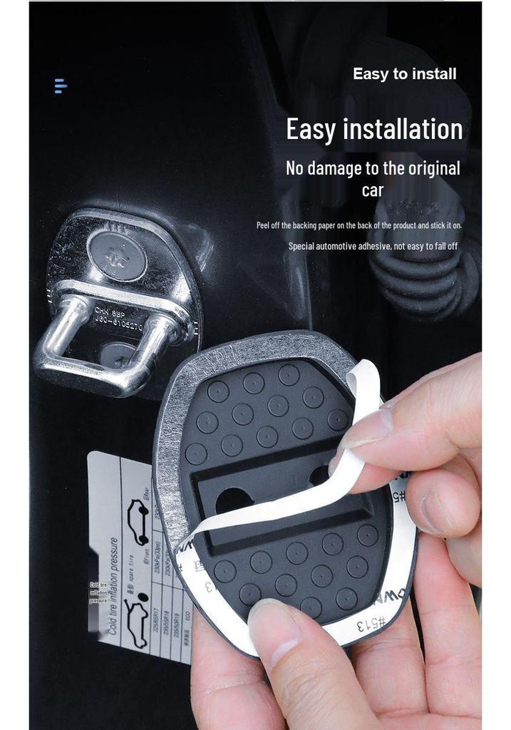 Xingtu TX Car Door Lock Dustproof Anti-Rust Shock Absorbing Silicone Cover