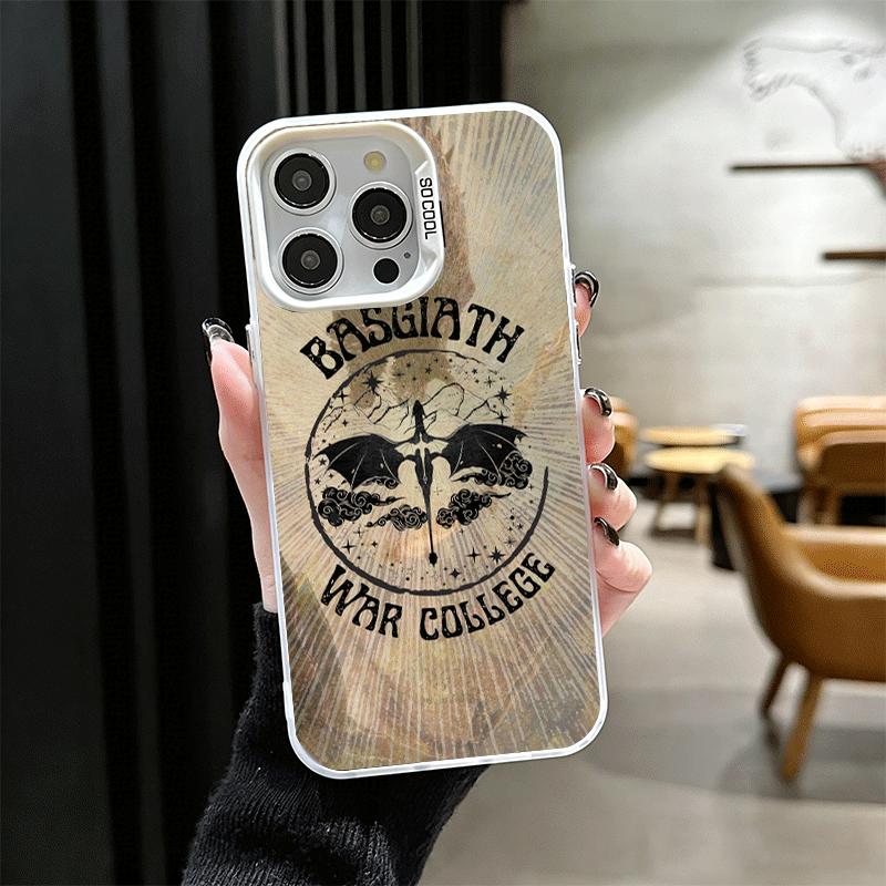 Měkké pouzdro na telefon F-Fourth W-Wing Dragon pro iPhone 15 16 17 Pro Max 17Air 16E 14 Plus 13 12 Mini Nárazuvzdorný kryt Zadní skořepina