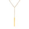 Modeschmuck Y-förmige Quaste Halskette Kasten Kette Damen Accessoires 1572
